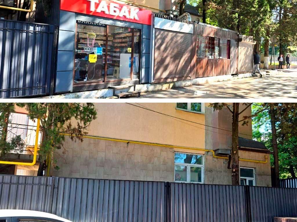 В Адлере убрали незаконные торговые точки