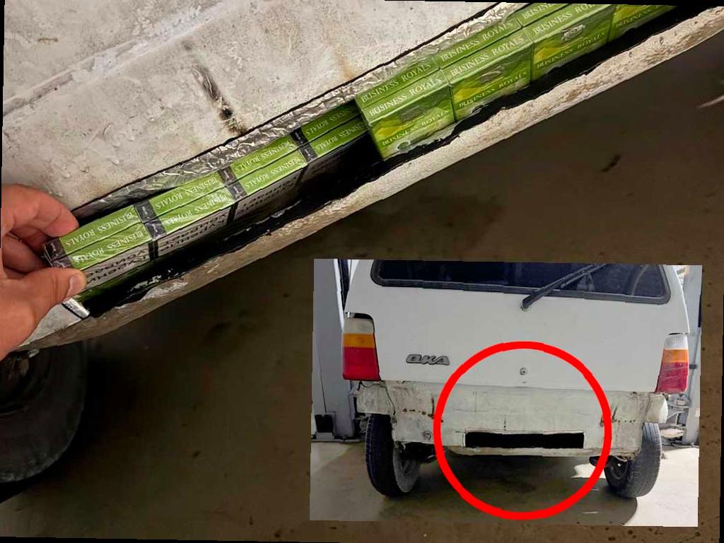 Задержана тюнингованная «Ока» с контрабандой в Сочи