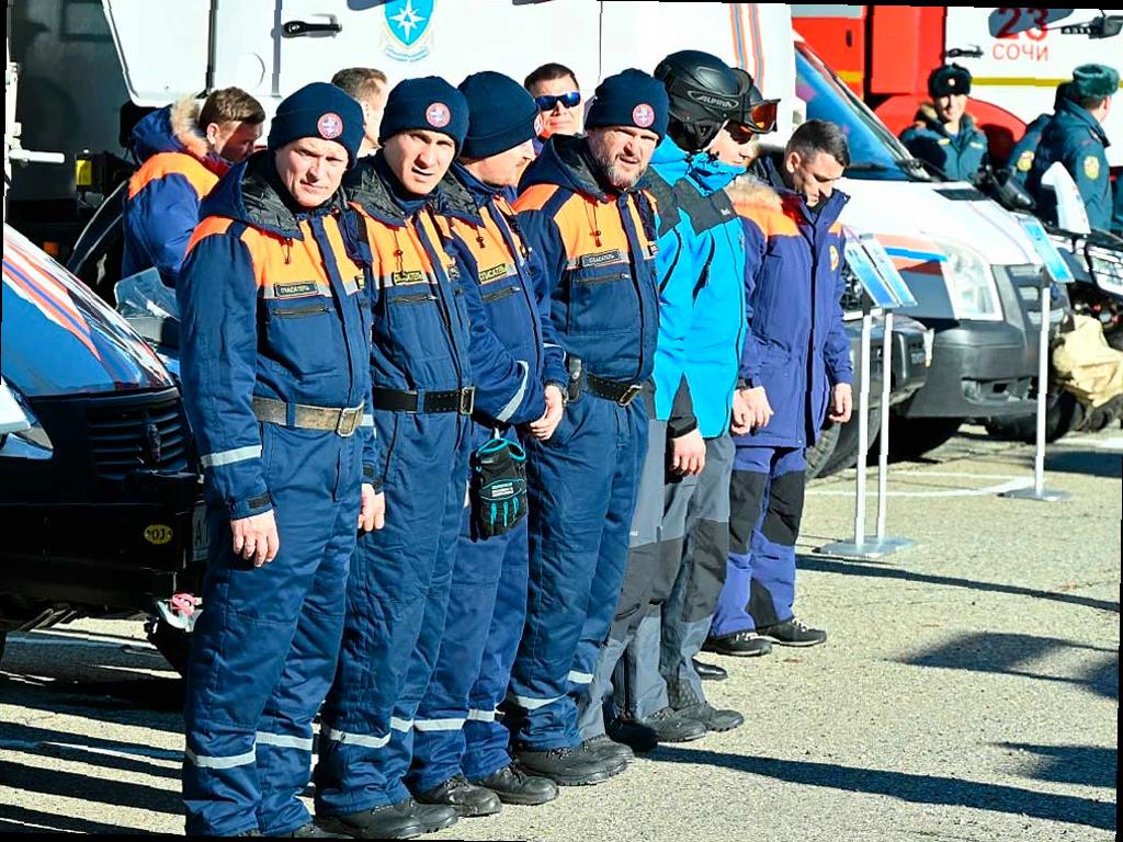Масштабные учения экстренных служб прошли в горах Сочи
