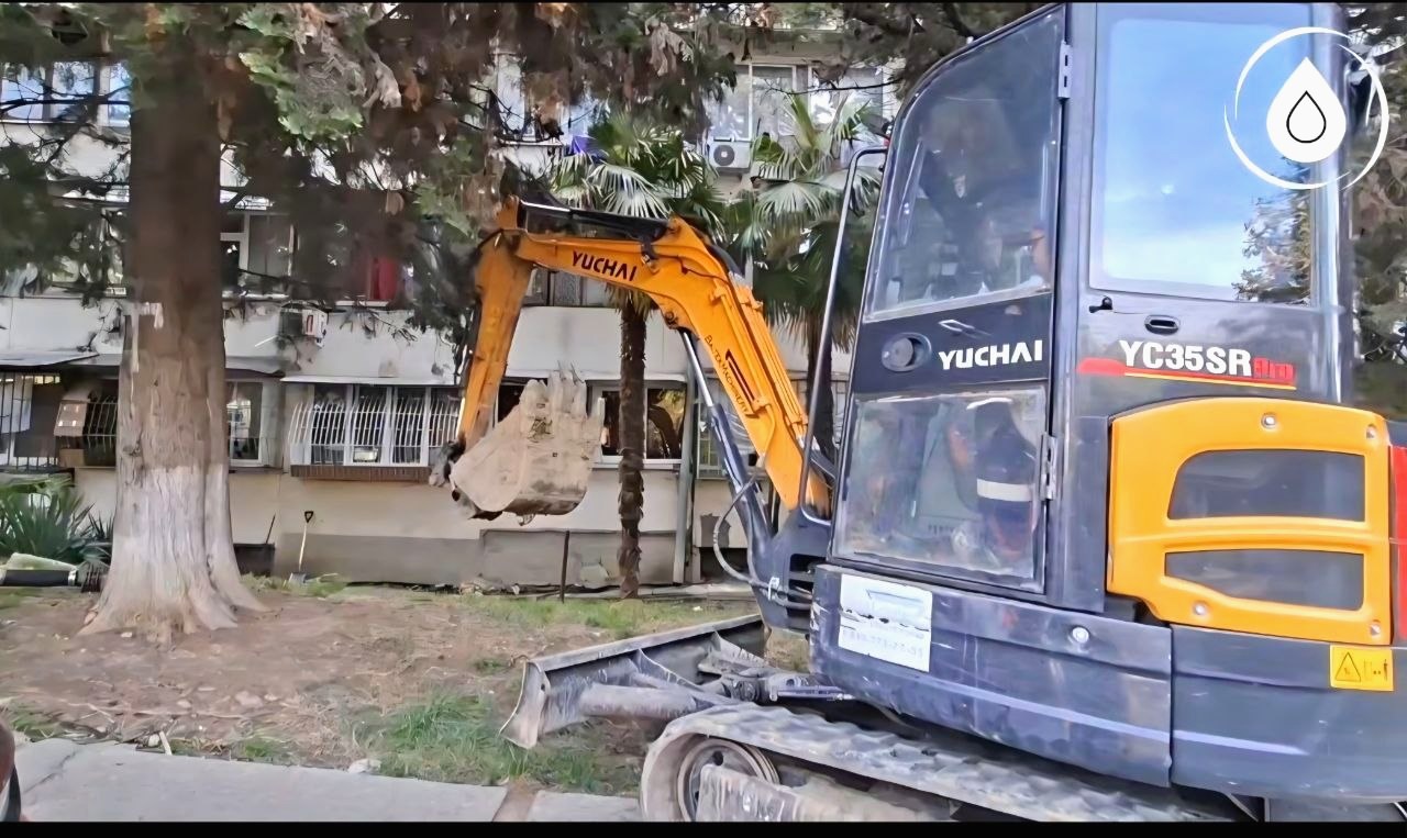 Ремонт водовода на улице Пасечная в Сочи завершен